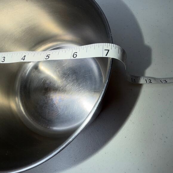 Revere Ware Copper Bottom 3 Piece Saucepots Stainless Steel No Lids 1801 USA VTG - Picture 5 of 12